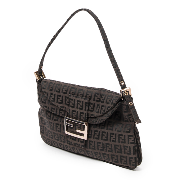Fendi Fold Over Flap Tote - Picture 3 of 8